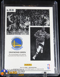 Draymond Green 2015-16 Panini Noir Acetate Materials Prime #ANDG #/49 basketball card, numbered, patch