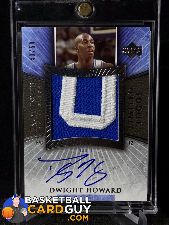 Dwight Howard 2005-06 Exquisite Collection Limited Logos /50 - Basketball Cards