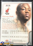 Dwyane Wade 2003-04 Flair Class of ’03 #113 RC #/500 autograph, basketball card, numbered, rookie card