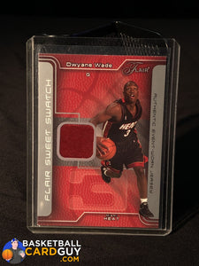 Dwyane Wade 2003-04 Flair Sweet Swatch RC Jersey #/250 - Basketball Cards