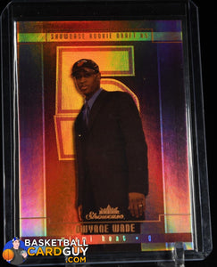 Dwyane Wade 2003-04 Fleer Showcase #115 RC #/1000 basketball card, numbered, rookie card