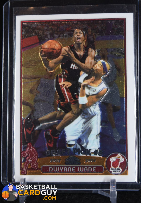 Dwyane Wade 2003-04 Topps Chrome #115 RC - Basketball Cards