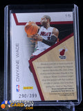 Dwyane Wade 2009-10 Panini Threads Century Stars Materials #/250 - Basketball Cards