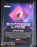 Dwyane Wade 2018-19 Donruss Optic Express Lane Lime Green #/149 basketball card, numbered, refractor