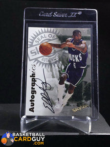 Elliot Perry 1997-98 Skybox Premium Autographics - Basketball Cards