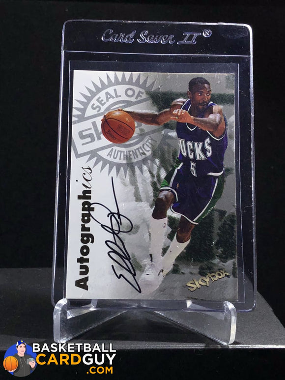 Elliot Perry 1997-98 Skybox Premium Autographics - Basketball Cards