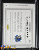 Elton Brand 2012-13 Panini National Treasures Material Treasures Prime PATCH #/25 basketball card, numbered, patch