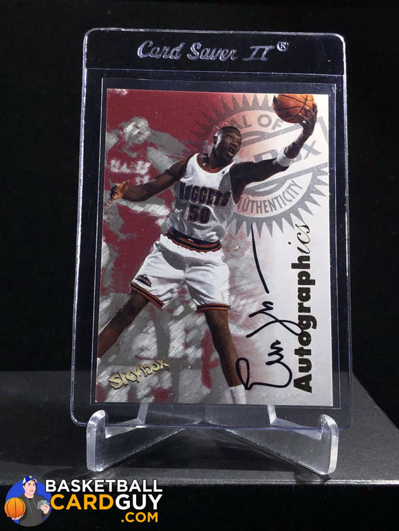 Ervin Johnson 1997-98 Skybox Premium Autographics - Basketball Cards