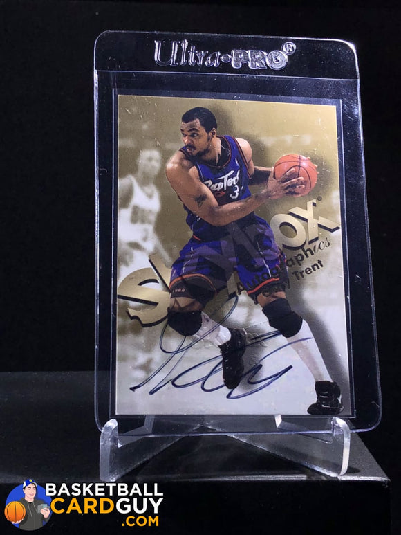 Gary Trent 1998-99 Skybox Premium Autographics - Basketball Cards