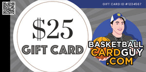 BasketballCardGuy.com Gift Cards ($25, $50, $100, $250) - Basketball Cards