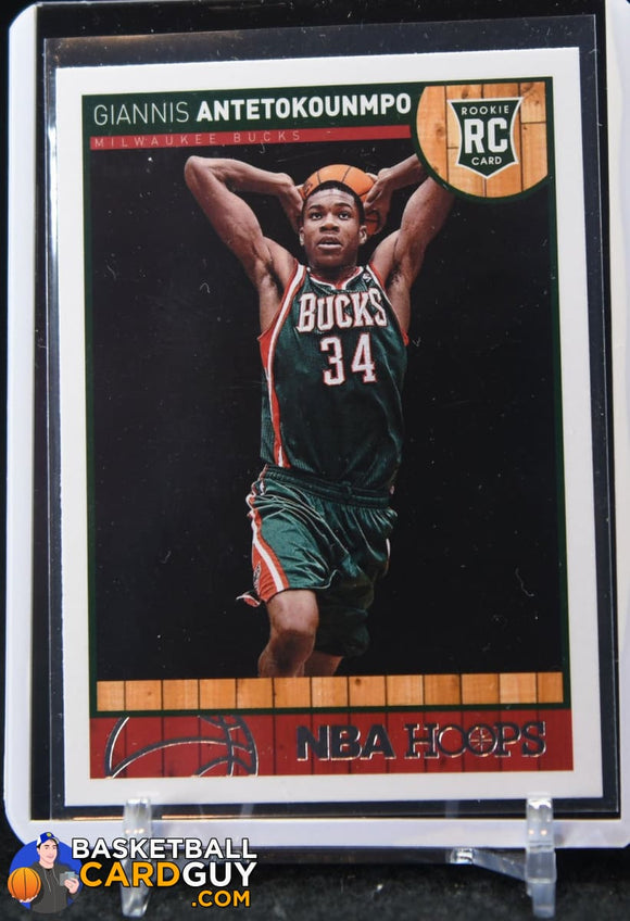 Giannis Antetokounmpo 2013-14 Hoops #275 RC (WELL CENTERED) - Basketball Cards