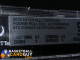 Giannis Antetokounmpo 2013-14 Totally Certified Rookie Roll Call Autographs BGS 9/AUTO 10 - Basketball Cards