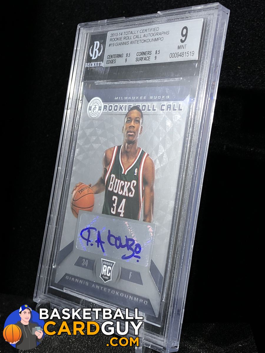 Giannis Antetokounmpo 2013-14 Totally Certified Rookie Roll Call