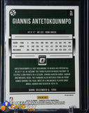 Giannis Antetokounmpo 2018-19 Donruss Optic Holo #85 basketball card, prizm