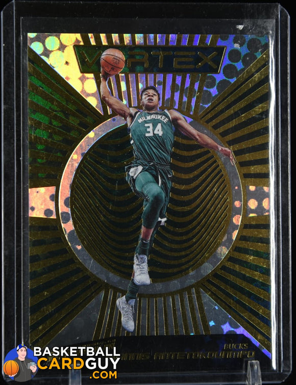 Giannis Antetokounmpo 2018-19 Panini Revolution Vortex #21 basketball card