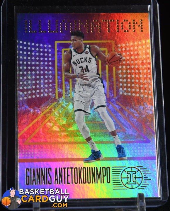 Giannis Antetokounmpo 2019-20 Illusions Illumination #8 basketball card