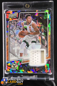 Giannis Antetokounmpo 2019 Panini Father's Day Basketball Memorabilia Cracked Ice #/25 - Basketball Cards