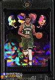 Giannis Antetokounmpo 2020-21 Crown Royale Crystal Purple #36 SSP #/25 basketball card, numbered