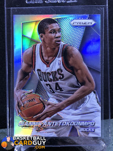 Giannis Antotokounmpo Prizm Silver Holo - Basketball Cards