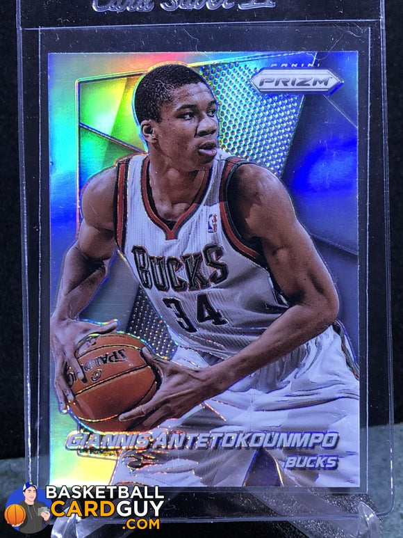 Giannis Antotokounmpo Prizm Silver Holo - Basketball Cards