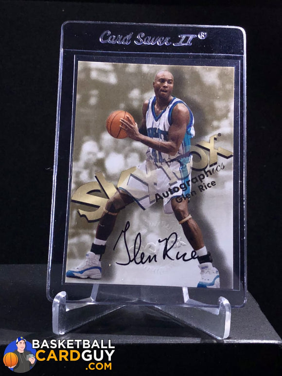 Glen Rice 1998-99 Skybox Premium Autographics - Basketball Cards