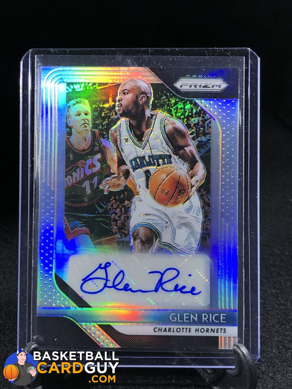 Glen Rice 2018-19 Panini Prizm Signatures Prizms Silver - Basketball Cards