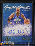 Glen Rice 2019-20 Court Kings Impressionist Ink Autographs #/99 autograph, basketball card, rookie card