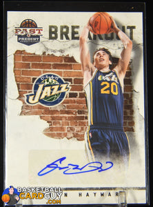 Gordon Hayward 2011-12 Panini Past and Present Breakout Autographs #26 autograph, basketball card