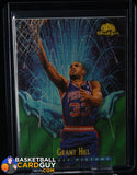 Grant Hill 1995-96 SkyBox Premium #NNO Meltdown 3D Redemption 90’s insert, basketball card