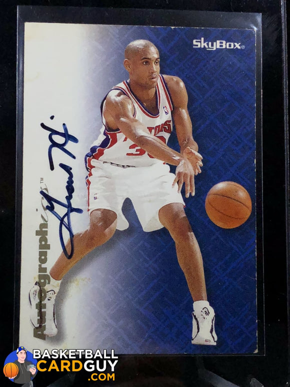 Grant Hill 1996-97 Skybox Premium Autographics - Basketball Cards