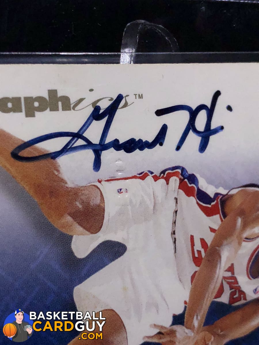 Grant Hill 1996-97 Skybox Premium Autographics – Basketball Card Guy