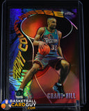 Grant Hill 1997-98 Topps Chrome Season’s Best Refractors #SB11 basketball card, refractor