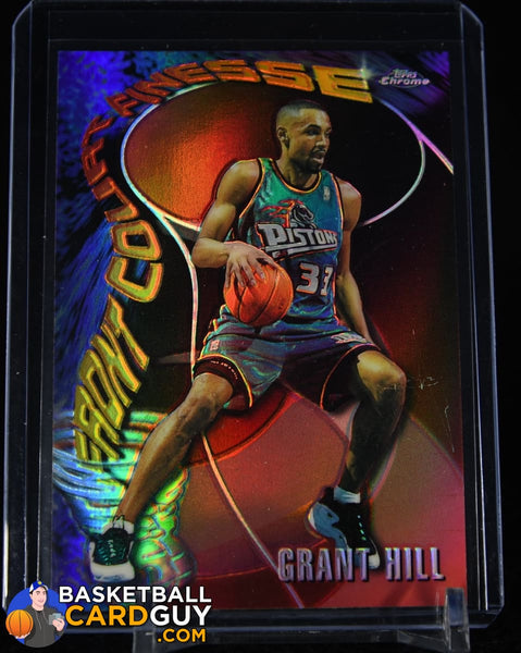 Grant Hill 1997-98 Topps Chrome Season's Best Refractors #SB11