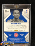 Grant Hill 2014-15 Panini Spectra Spectacular Swatches Signatures Prizms Orange #/25 - Basketball Cards