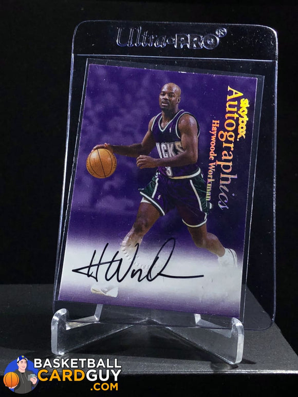 Haywoode Workman 1999-00 Skybox Premium Autographics - Basketball Cards