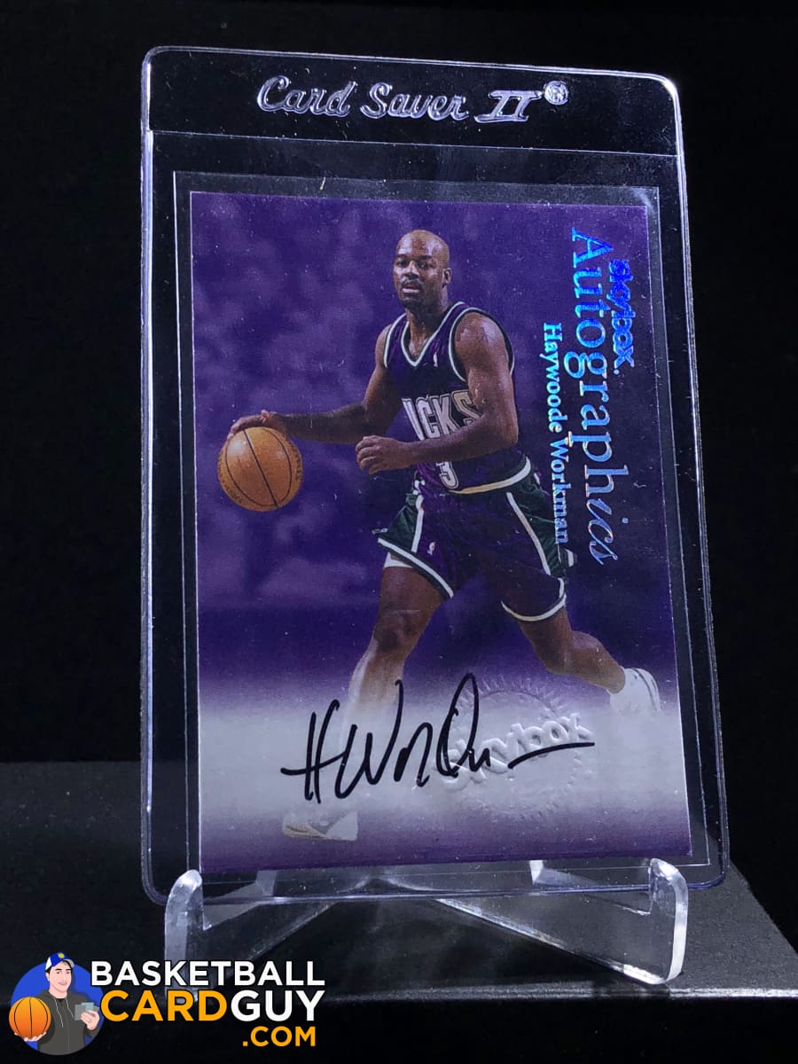 Haywoode Workman 1999-00 Skybox Premium Autographics – Basketball Card Guy