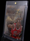 1996-97 Metal Steel Slammin' #6 Michael Jordan - Basketball Cards