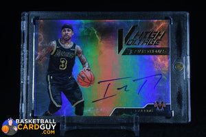 Isaiah Thomas 2017-18 Panini Vanguard High Voltage Signatures #/49 autograph, basketball card, numbered