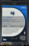 J.J. Redick 2005-06 Finest RC Refractors #150 #/139 autograph, basketball card, rookie card