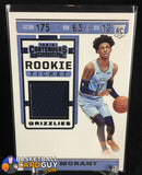 Ja Morant 2019-20 Panini Contenders Rookie Ticket Swatches #18 basketball card, prizm