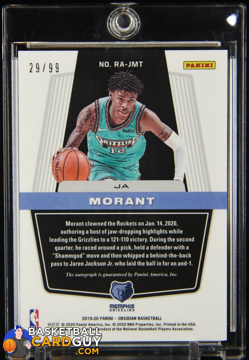 Ja Morant newest Rookie /99