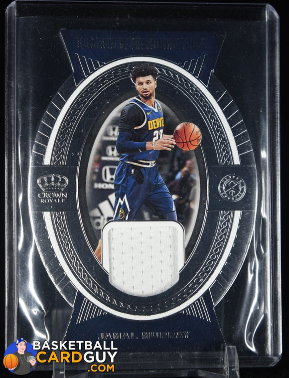 Jamal Murray 2020-21 Crown Royale Knights of the Round Table Materials #6 basketball card, jersey