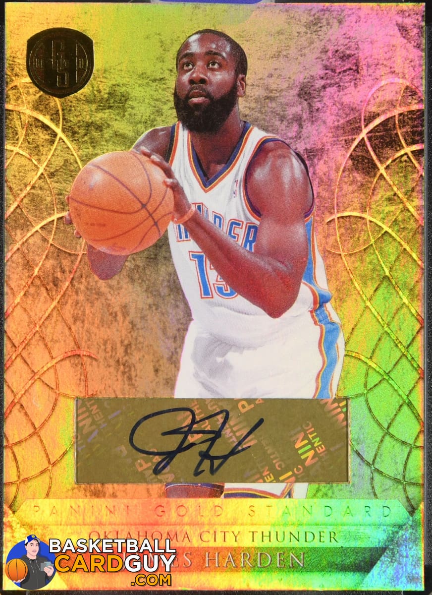 James Harden 2010-11 Panini Gold Standard Signatures #128 James Harden 2010-11 Panini Gold Standard Signatures #128
