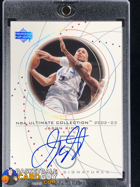 Jason Kidd 2002-03 Ultimate Collection Signatures #JKS - Basketball Cards