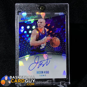 Jason Kidd 2017-18 Panini Revolution Autographs Cubic #/50 - Basketball Cards