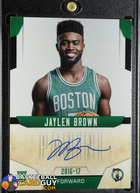 Jaylen Brown 2016-17 Donruss Next Day Autographs #2 autograph, basketball card, rookie card