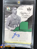 Jayson Tatum 2017-18 Court Kings Sketches and Swatches #/299 - Basketball Cards