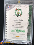 Jayson Tatum 2017-18 Court Kings Sketches and Swatches #/299 - Basketball Cards