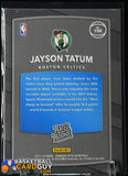 Jayson Tatum 2017-18 Donruss Optic #198 Rated Rookie Base RC basketball card, rookie card