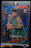 Jayson Tatum 2017-18 Donruss Optic Fast Break Red RC #/85 - Basketball Cards